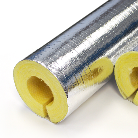 Isover Fibreglass Pipe Insulation - 1200mm Lengths | The Insulation Shop