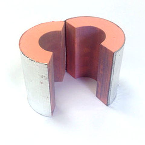Insulation Support Blocks Insulated Pipe Supports | Chilled water pipe blocks | phenolic pipe ...