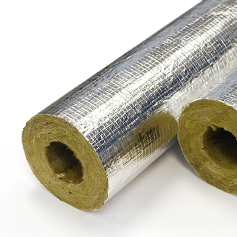 Rockwool Pipe Insulation - 1000mm Lengths | The Insulation Shop